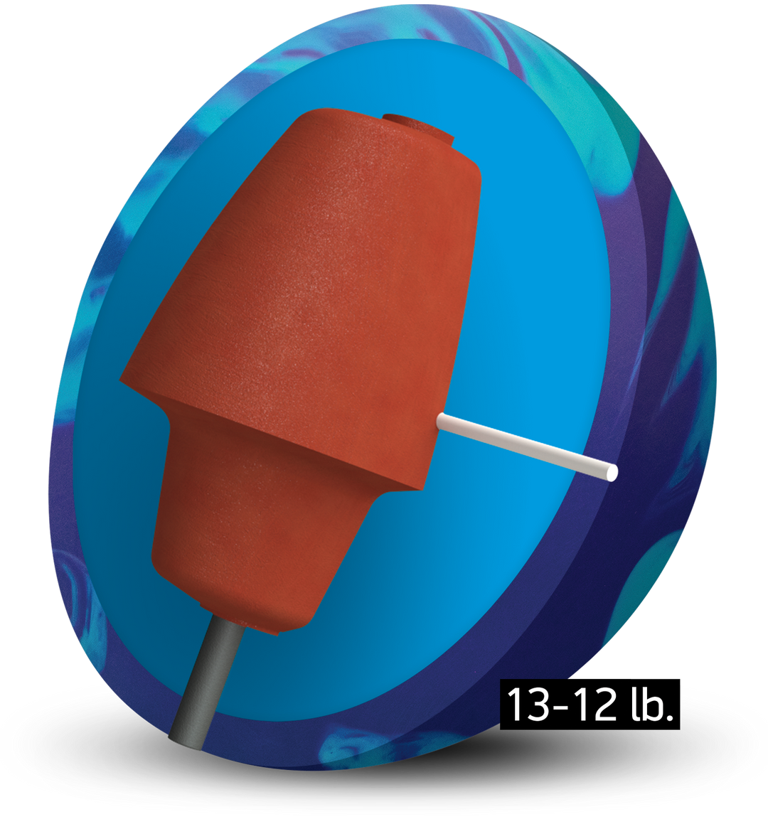 The Atlas core for thirteen to twelve pound bowling balls.