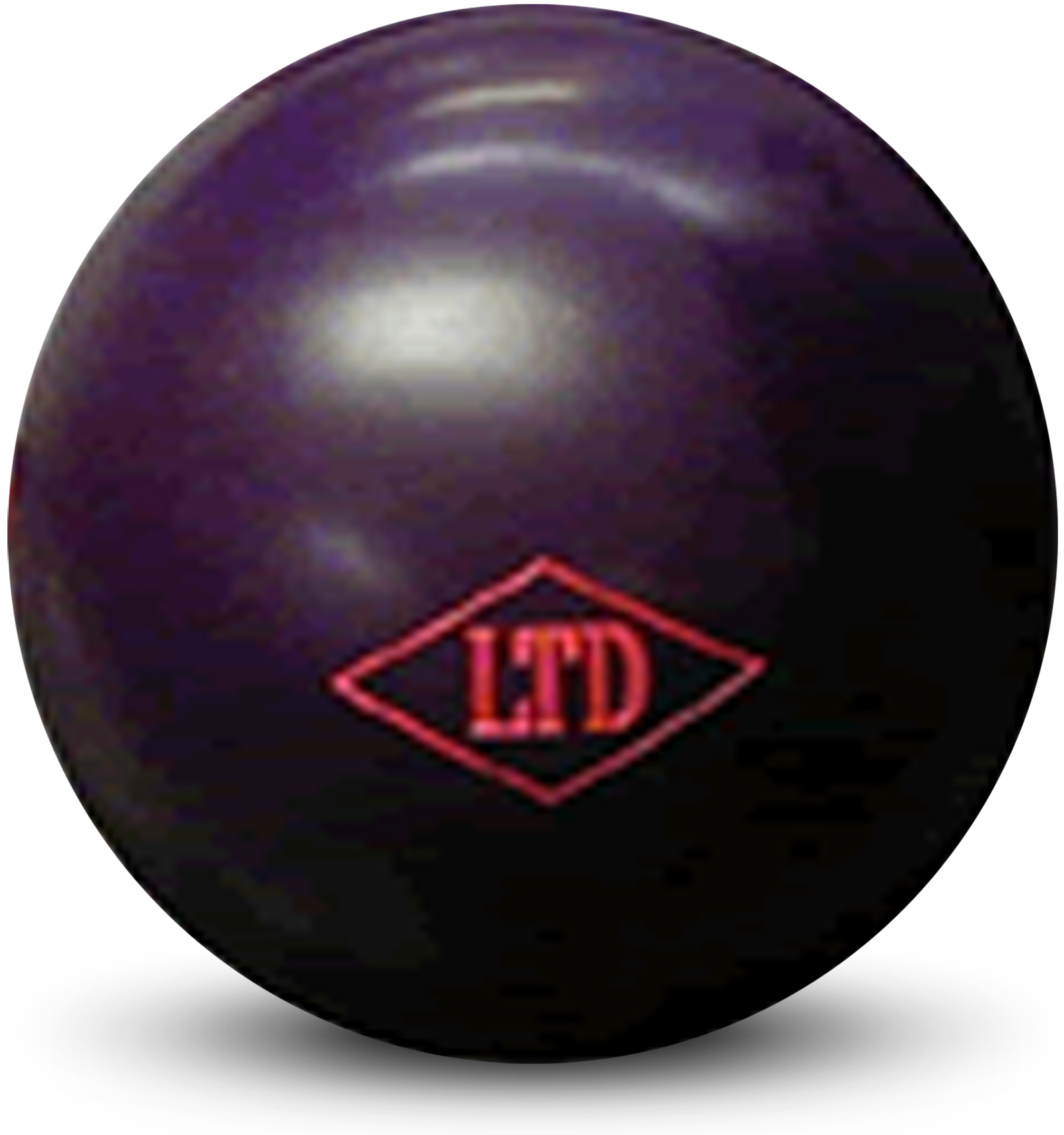 MOTIV JACKAL ボウリングボール 黒紫 ボウリング (パープル/紫色系)の