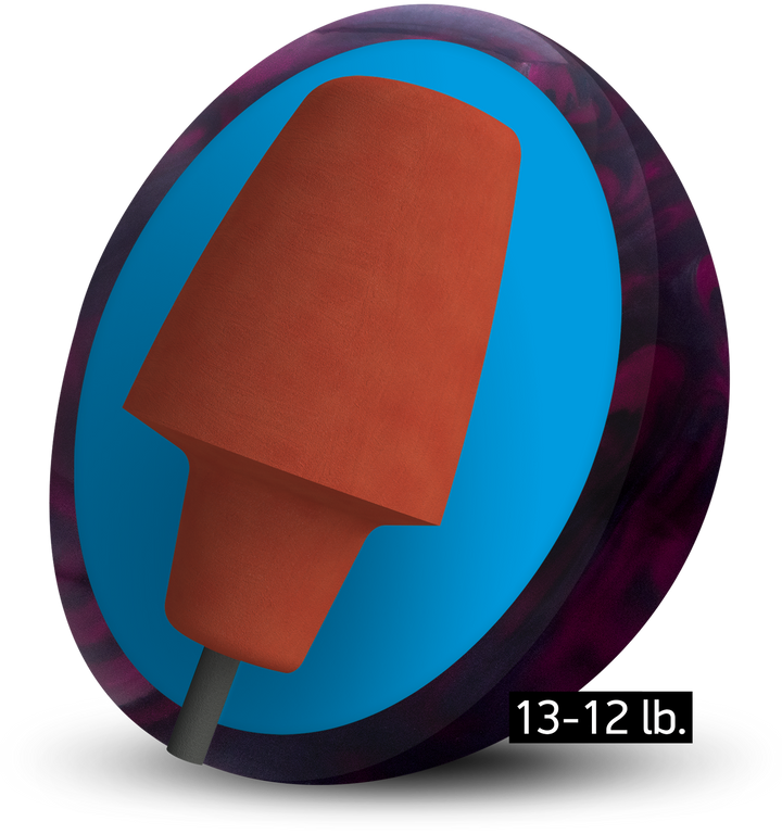 The Cuda PowerCOR Pearl core for thirteen to twelve pound bowling balls.