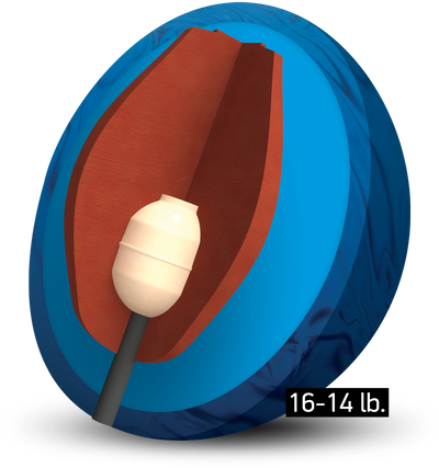 Piranha PowerCOR Core for 16-14 lb bowling balls.