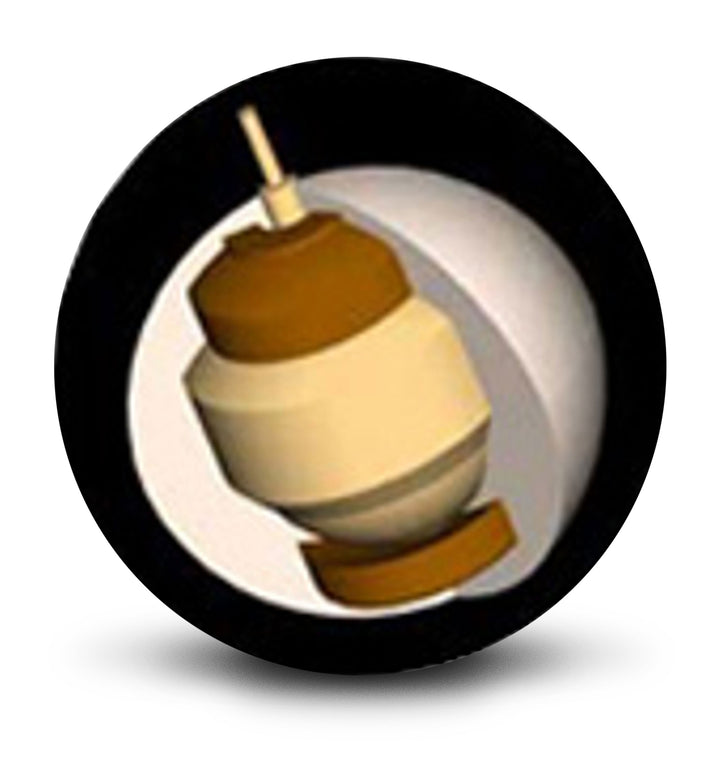 The Reaction Ricochet Rebound core for sixteen to fourteen pound bowling balls.