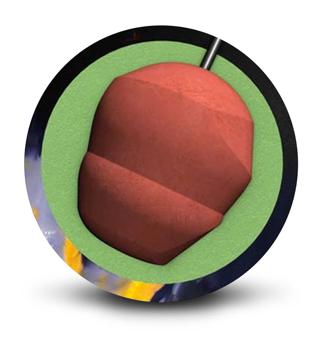 The remade Resurgence core for sixteen to fourteen pound bowling balls.