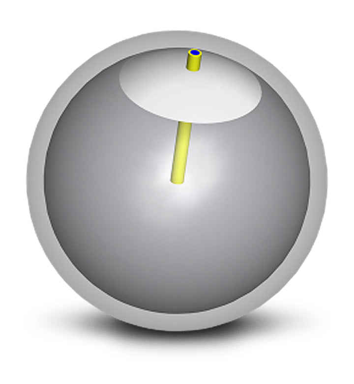 The Scout/R Magenta / Yellow core for all bowling ball weights.