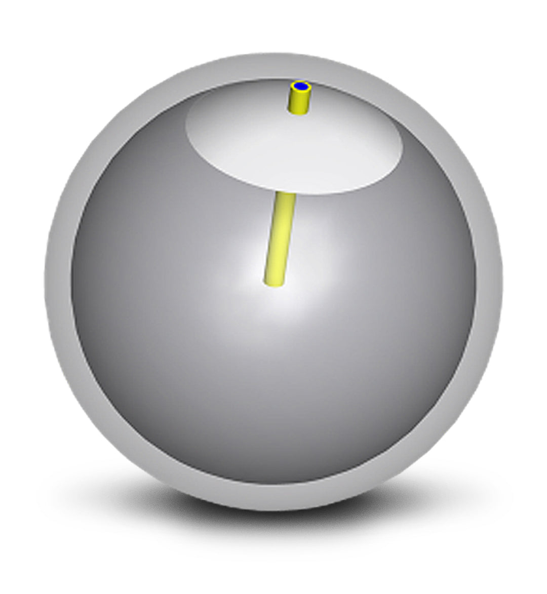 The Scout/R Teal / Silver core for all bowling ball weights.