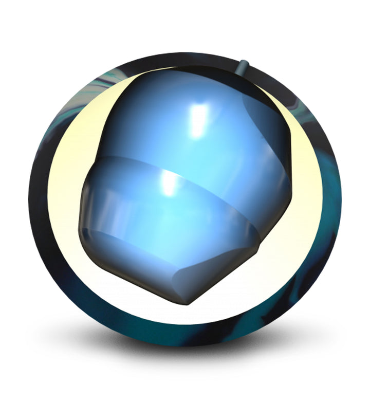 The Severe Delirium core for sixteen to fourteen pound bowling balls.