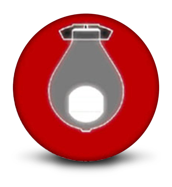 The Super Cuda/C Pearl core for sixteen to fourteen pound bowling balls.