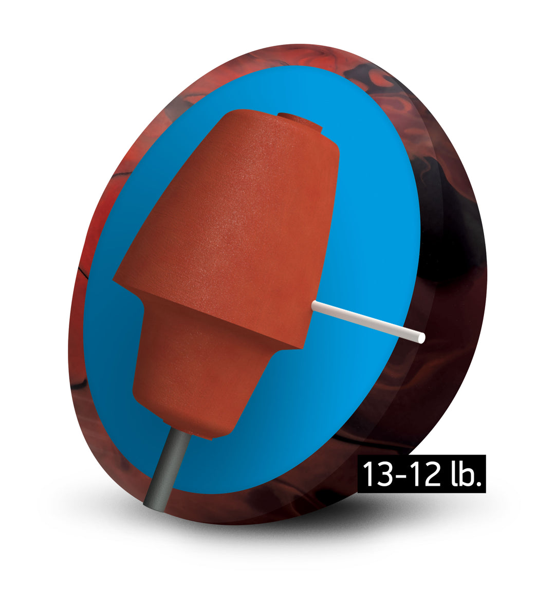 The Speed core for thirteen to twelve pound bowling balls.