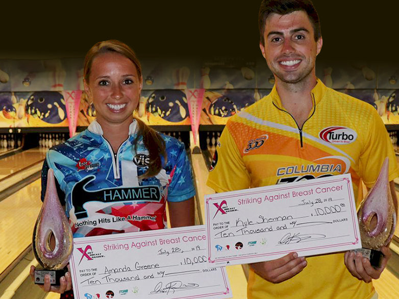 Kyle Sherman, Amanda Greene Win 20th PBA-PWBA Storm Striking Against Breast Cancer Mixed Doubles Thriller