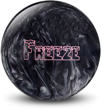 Freeze Black/Silver Bowling Ball