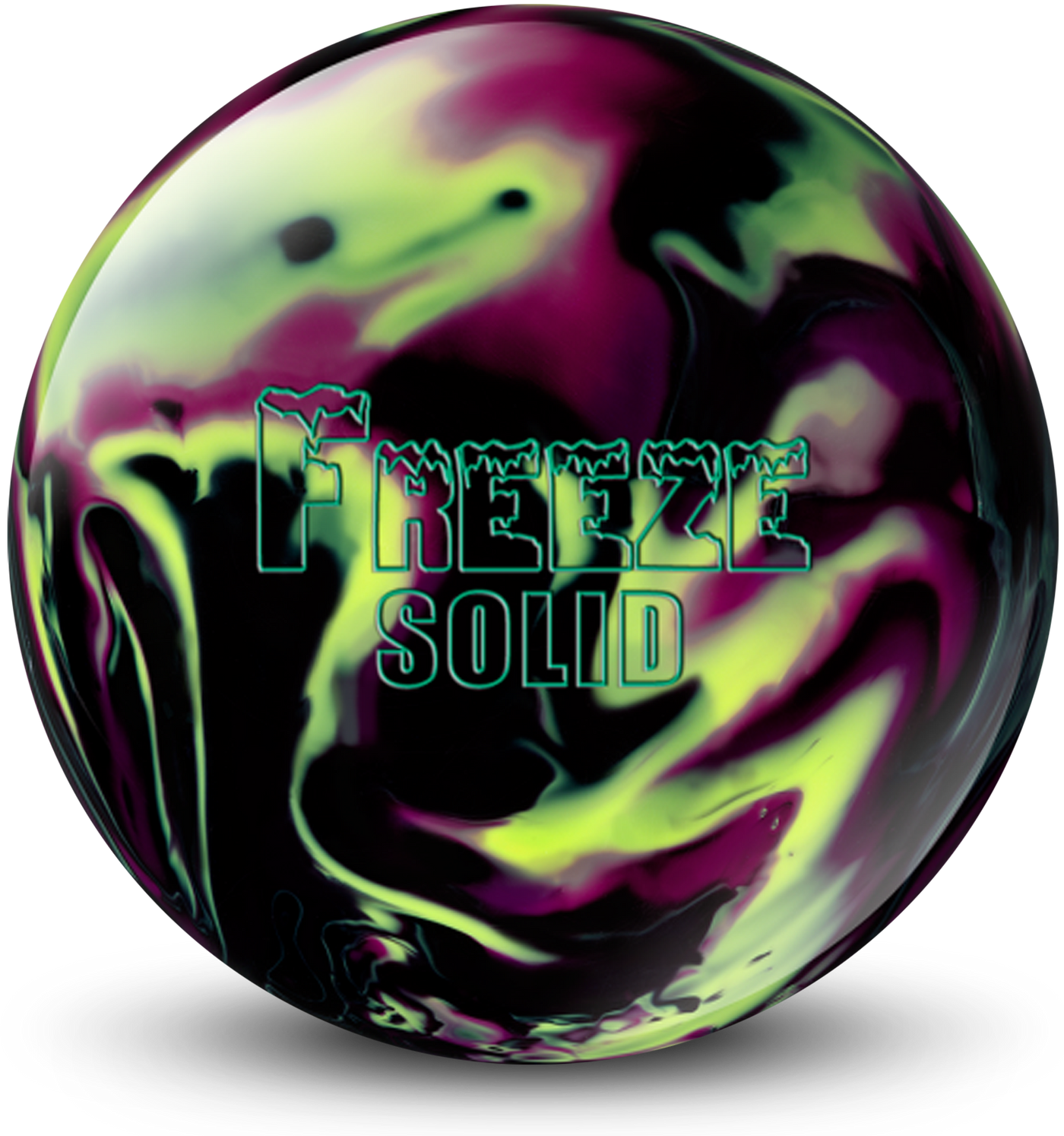 Freeze Solid Bowling Ball