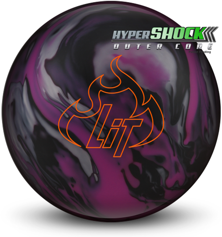 Lit Bowling Ball