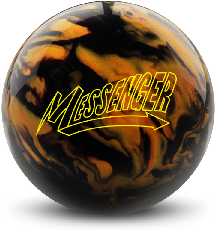 Messenger Black/Gold Bowling Ball