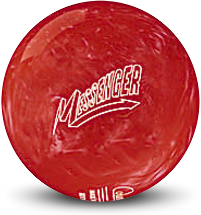 Messenger Orange Flame Bowling Ball