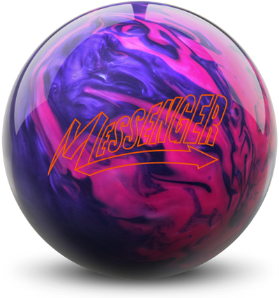 Messenger Pink Purple Bowling Ball