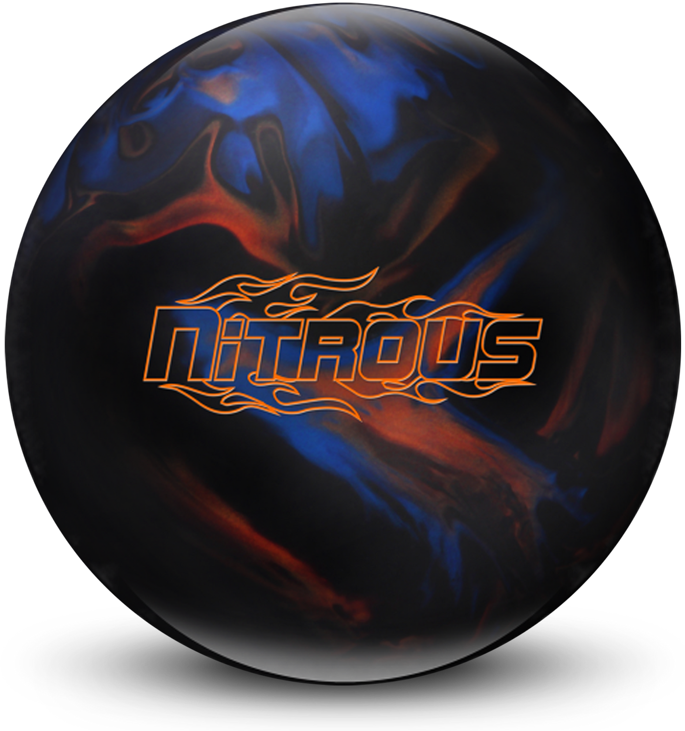 Nitrous Black/Blue/Bronze Bowling Ball