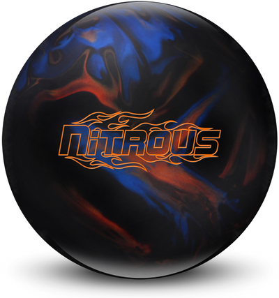 Nitrous Black/Blue/Bronze Bowling Ball