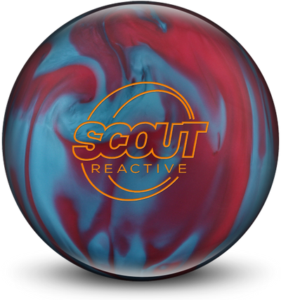 Scout/R Raspberry/Blue Bowling Ball
