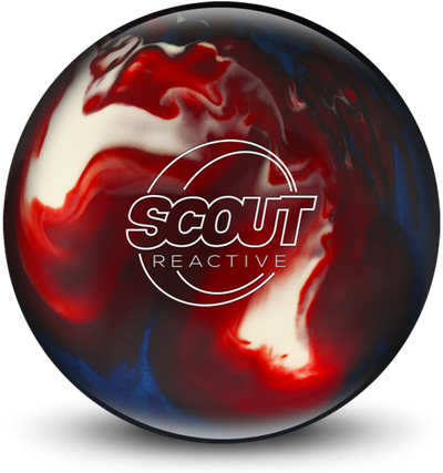 Scout/R Red/White/Blue Bowling Ball