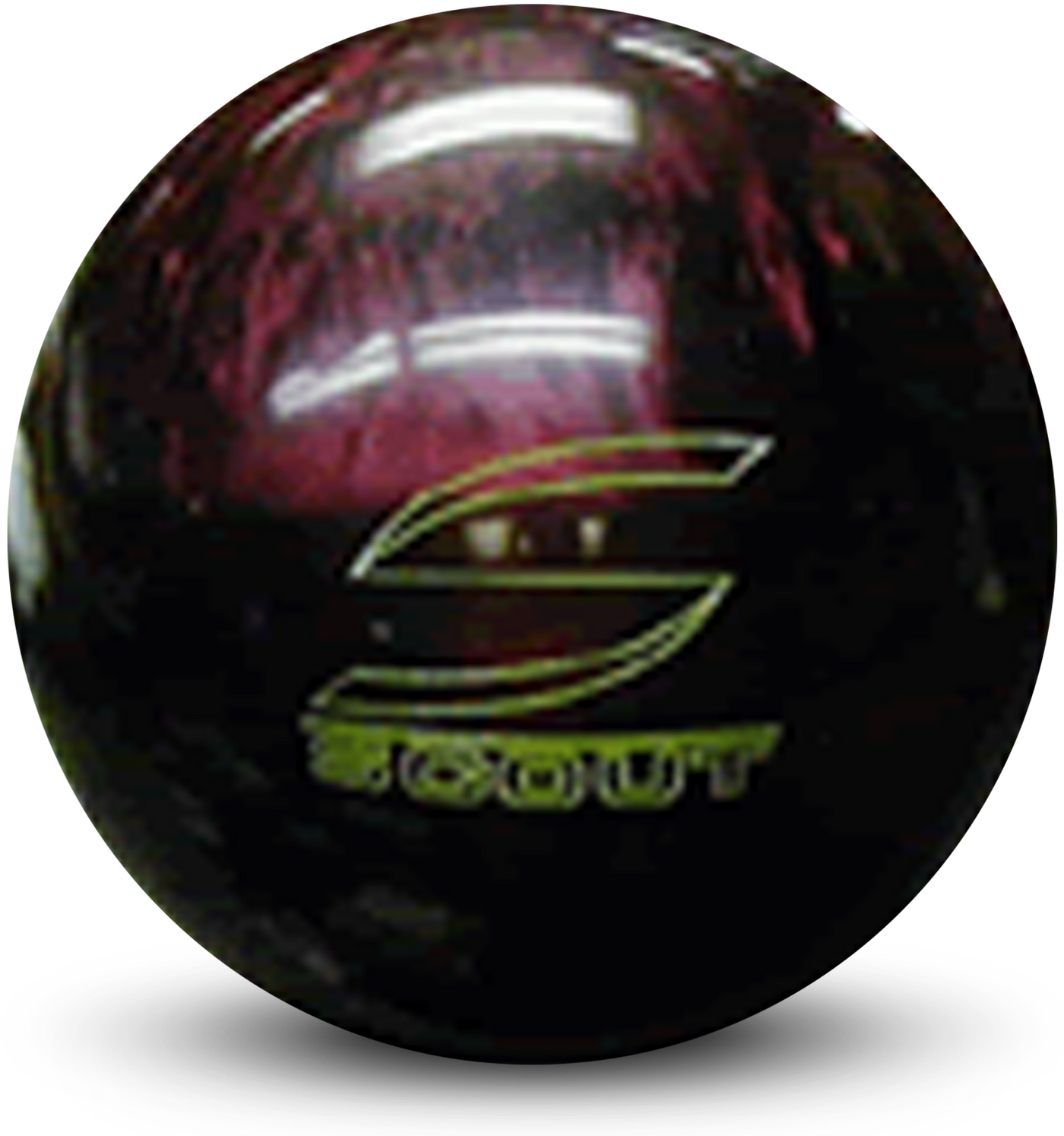Scout Red Pearl Urethane Bowling Ball