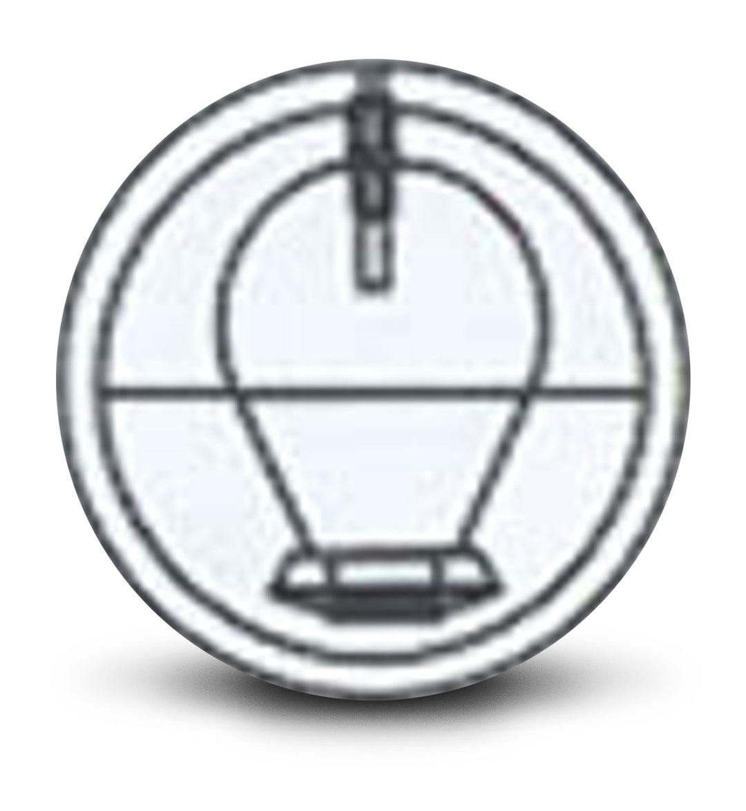 Messenger Black Bowling Ball Core
