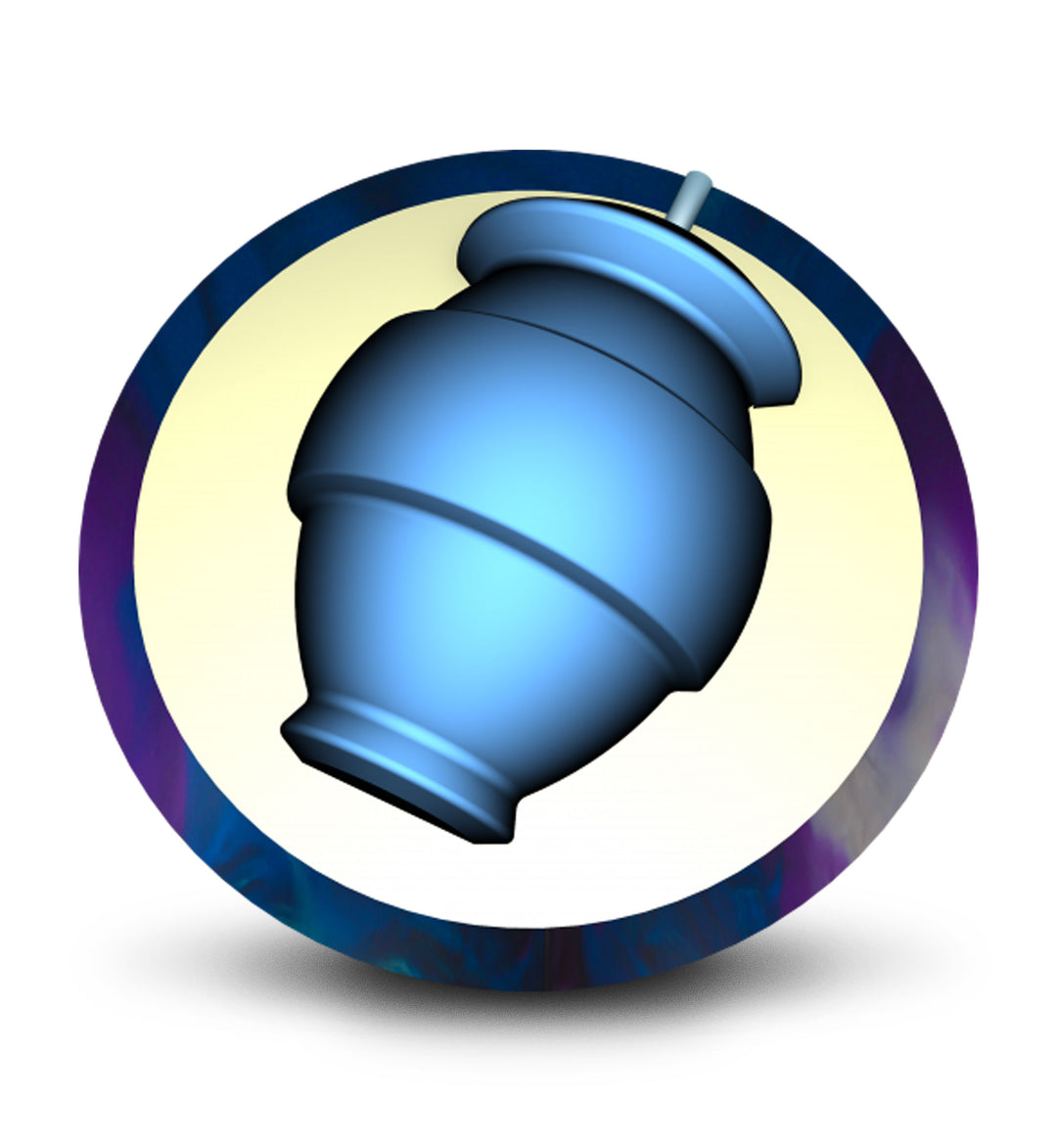 Nitrous Purple/Blue/Silver Bowling Ball Core