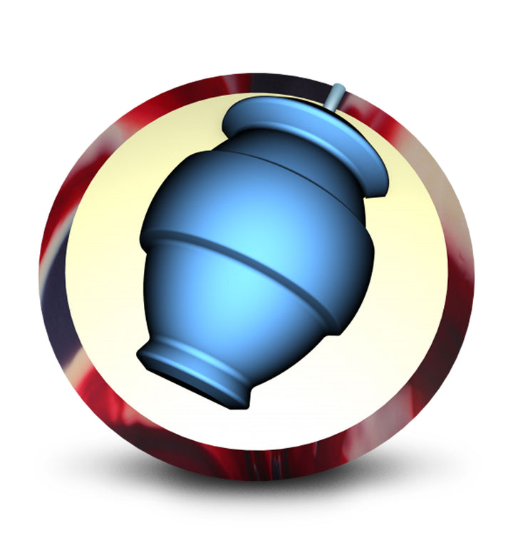 Nitrous Red/Smoke/White Bowling Ball Core