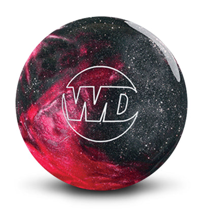 White Dot Blackberry bowling ball