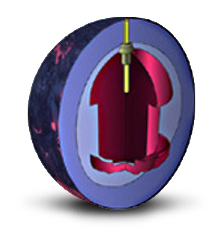 Wicked B/R/T bowling ball core