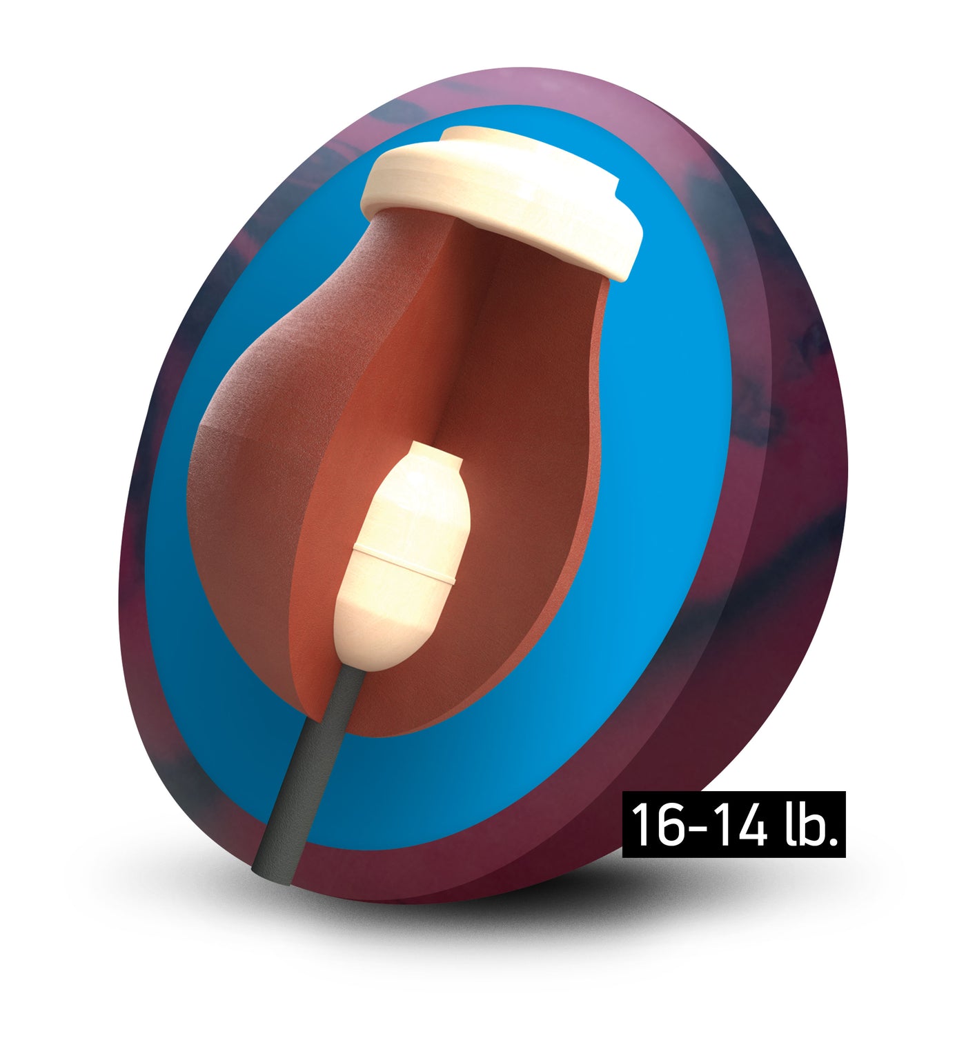 Cuda PowerCOR Bowling Ball Core for 16-14 pound balls